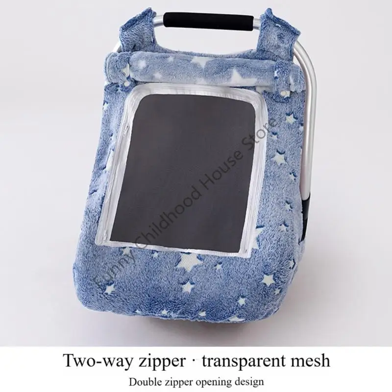 D0LA elastische ademende kinderwagens hoes 360 dekking windscherm multi-gebruik