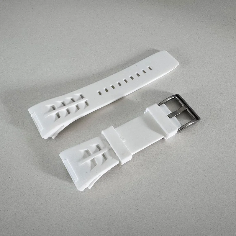 Soft and Comfortable Silicone Material Watch Strap Applicable for FW6640,FW6650,FW6700,FW6870 Watch