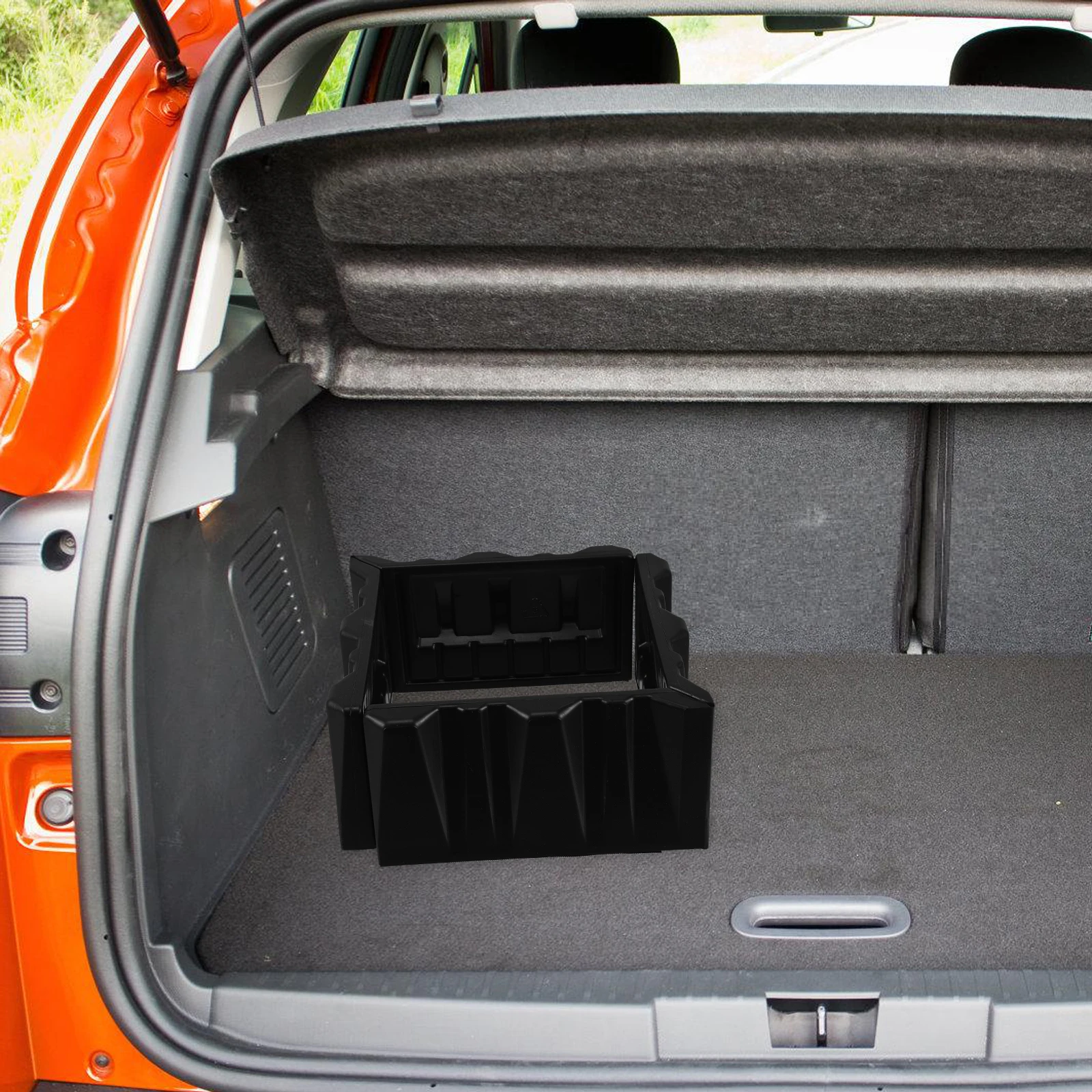 

1 Set Car Trunk Divider Organizer Blocks Durable Cargo Storage Holder For Luggage Tools Suv Truck Accessories Multipurpose Trunk