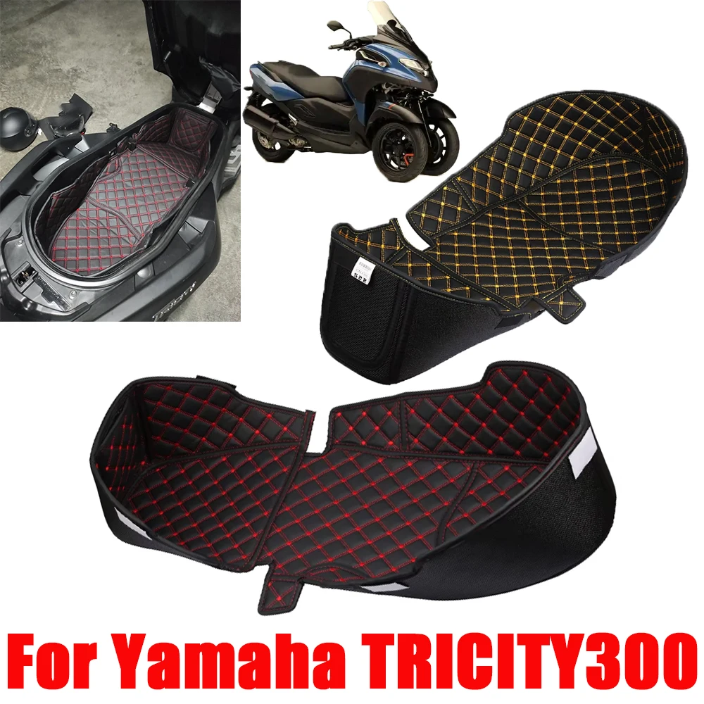 

Motorcycle Accessories For Yamaha TRICITY 300 TRICITY300 Seat Storage Box Inner Pad Cargo Luggage Trunk Liner Protector Parts