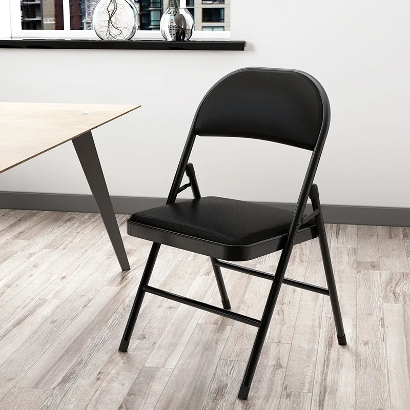 

Foldable Back Chair Home Chair Portable Office Chair Conference Chair Computer Chair Dining Chair Dormitory Simple Stool