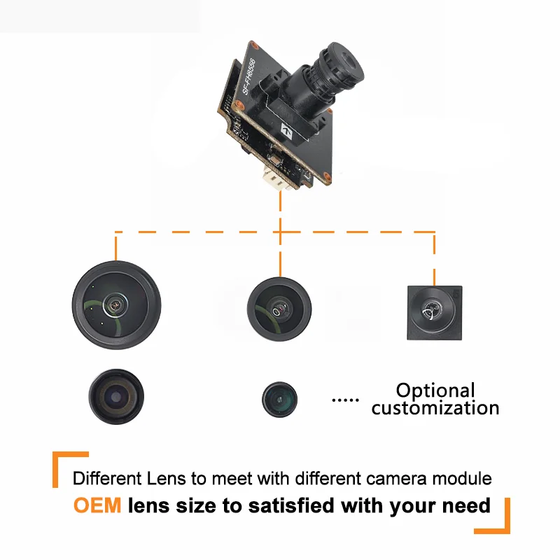 وحدات كاميرا للرؤية الليلية 4K CMOS Imx415 IP وحدة الأمن 8MP وحدة نظام الكاميرا
