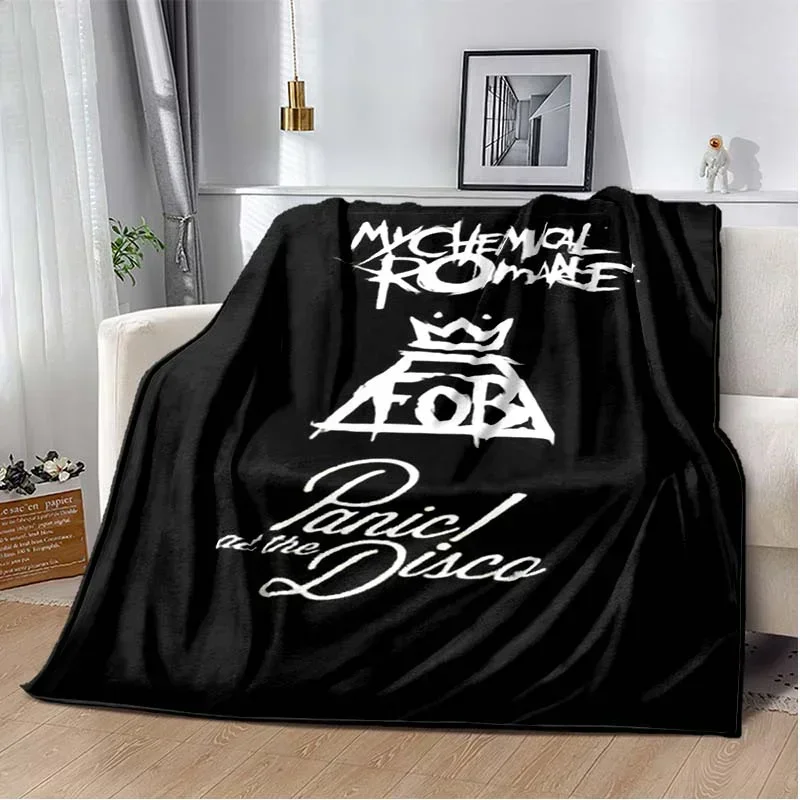 My Chemical Romance Band Blanket, Lightweight Warm Insulation Sofa Bed Office Car Knee Pads Blankets,Decke,couverture,stragulum