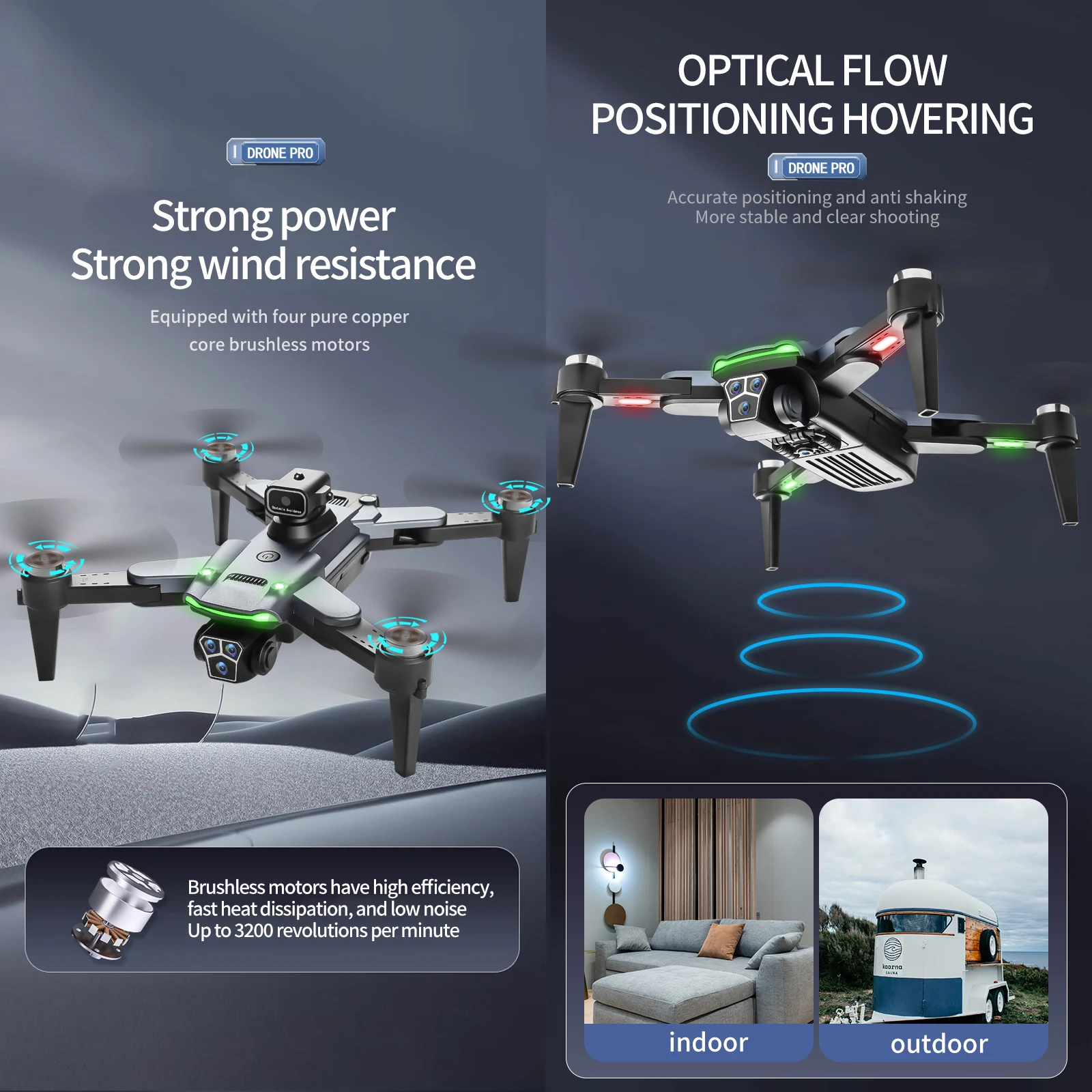 2025 NEW S166 4K Aerial Drone 1080P HD Camera GPS Altitude Hold Foldable Quadcopter FPV WIFI 5G RC