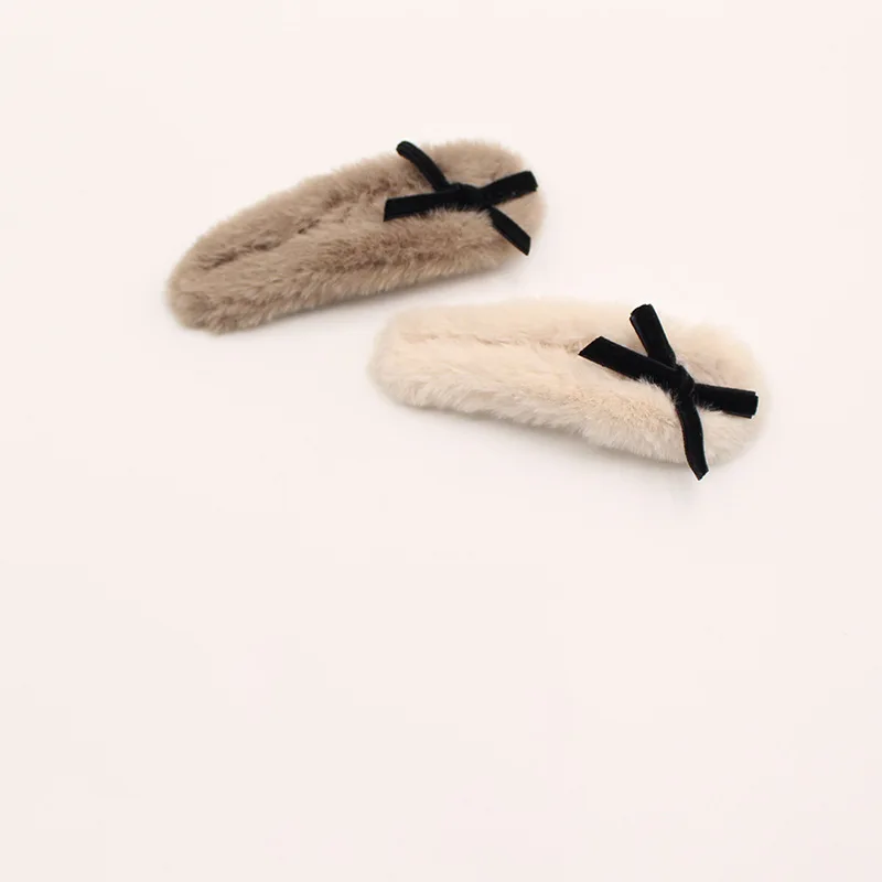 

Plush hairpin, women's clip, headdress, side hairpin, bangs clip clip, fresh, sweet and cute.