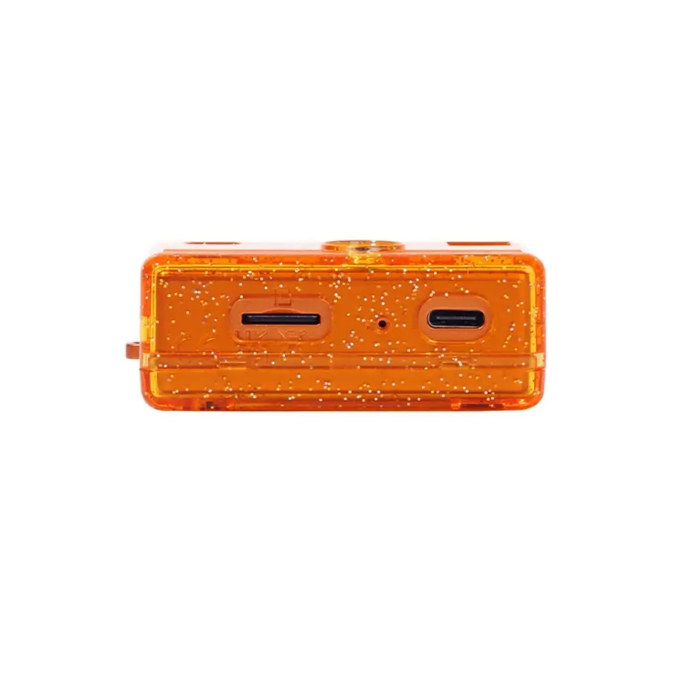 Glitter Finish Camera Case Shock Resistant Transparent Protective Shell Precise Molding Lightweight for KODAK CHARMERA 1987
