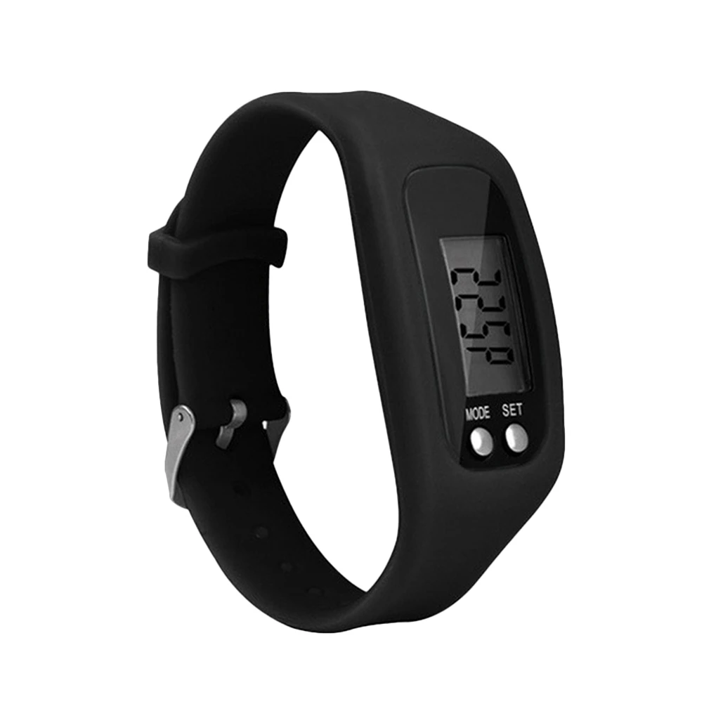 

Pedometer Watch Sports Fitness Tracker Calorie Monitor Wristwatch Health Bracelet Real Time Mileage Display Waterproof Outdoor