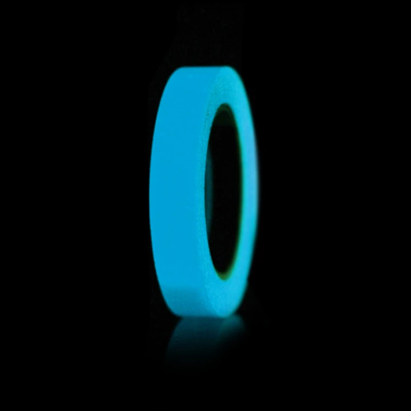 1m Glow In The Dark Warning Luminous Fluorescent Night Self-adhesive Sticker Safety Warning Decoration Home Kitchen