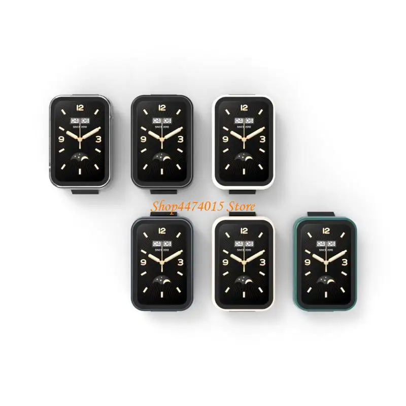 K1AA Hard for Shell Tempered Glass PC Screen Protector for Case Cover for Mi Band 7 P