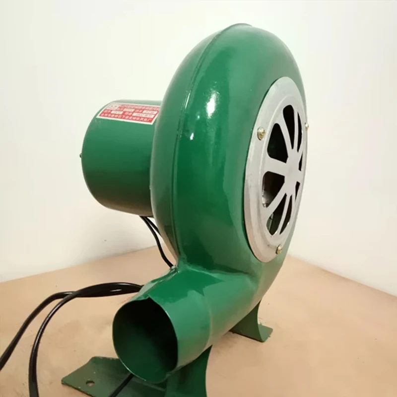 220V AC BBQ Blower Fan Low Pressure  Electric Blower Fan Iron Shell for Mini Blacksmith Forges BBQ Air Circulation