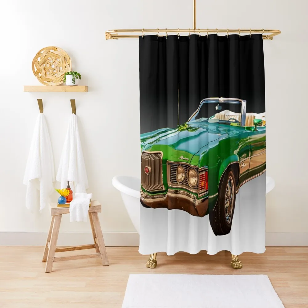 

1971 Mercury Cougar Convertible Shower Curtain Bathroom Accessories Bathroom Fabric Anime Bathroom For Shower Curtain