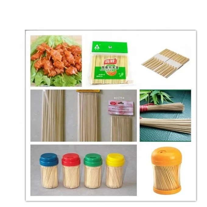Chopsticks Toothpicks and Barbecue Sticks Toothpick Maker Automatic Bamboo and Wood Maker
