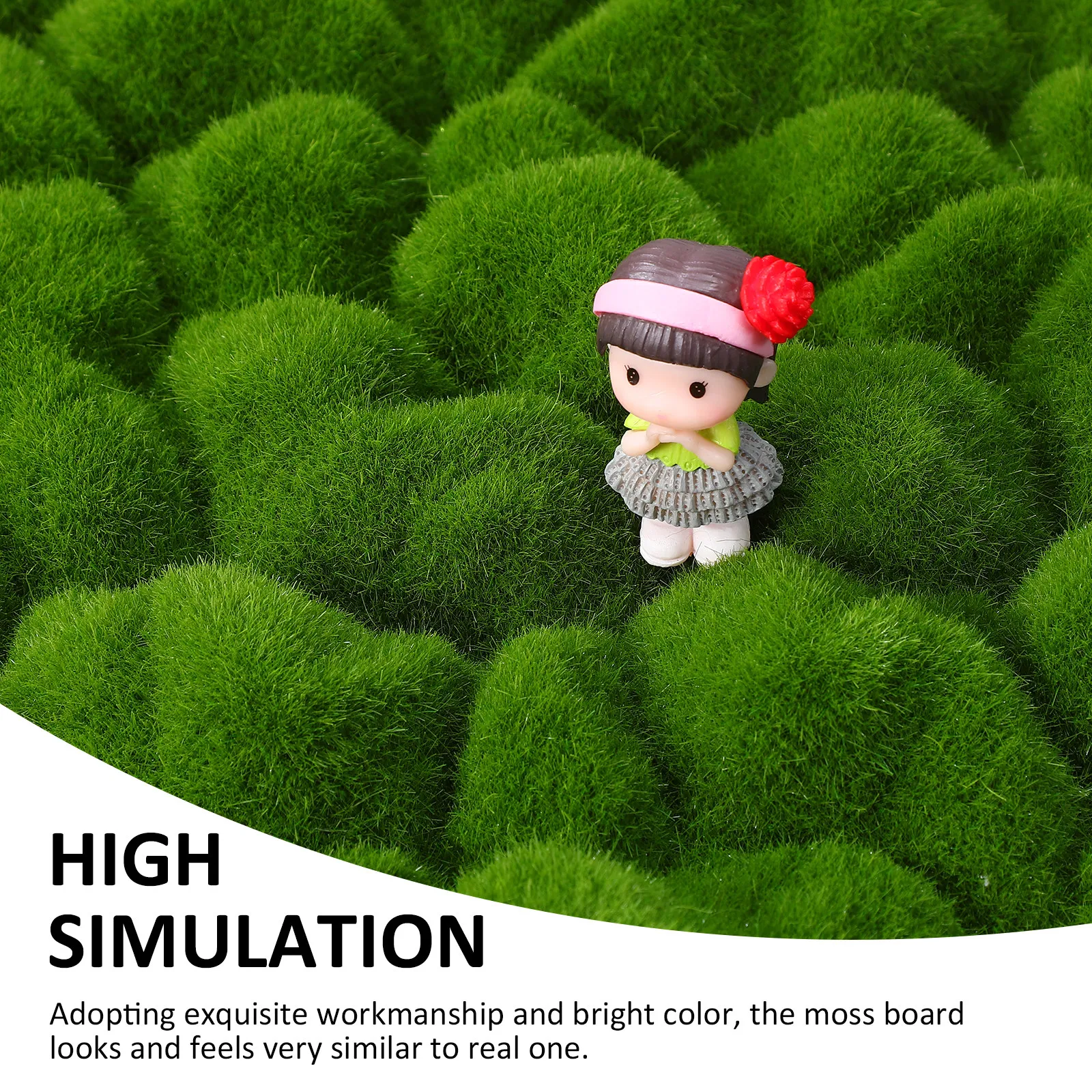 High Realism Artificial Moss P - Terrarium Moss Art review and price