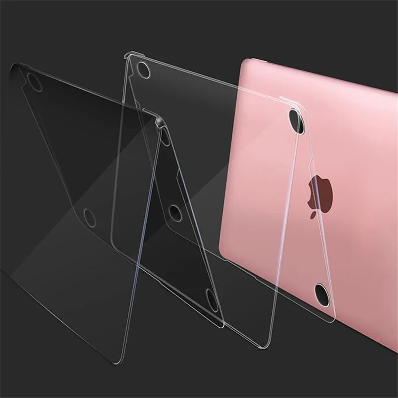 New A2251 A2289 Crystal Hard Shell Laptop Case For Macbook Pro 16 inch 2019 A2141 Air 13 case Pro 13 12 15 11 Touch Bar case