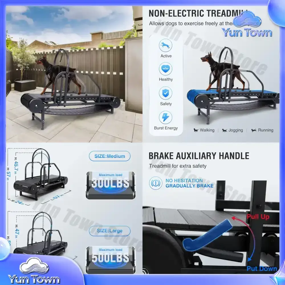 Best Professional Dog Training Equipment: Heavy-Duty Indoor Dog Running Treadmill for Large Dogs Perfect for Fitness Training