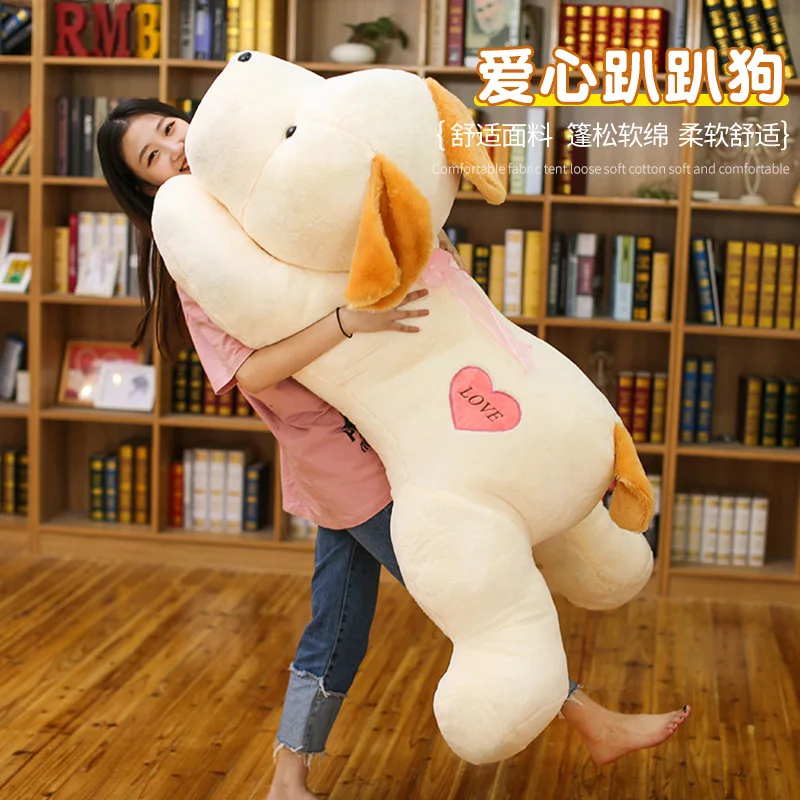 

Big Size Kawaii Puppy Dog Plush Toy Pillow Cartoon Cute Puppy Dog Animal Plush Doll Soft Sleep Hug Pillow Children Birthday Gift