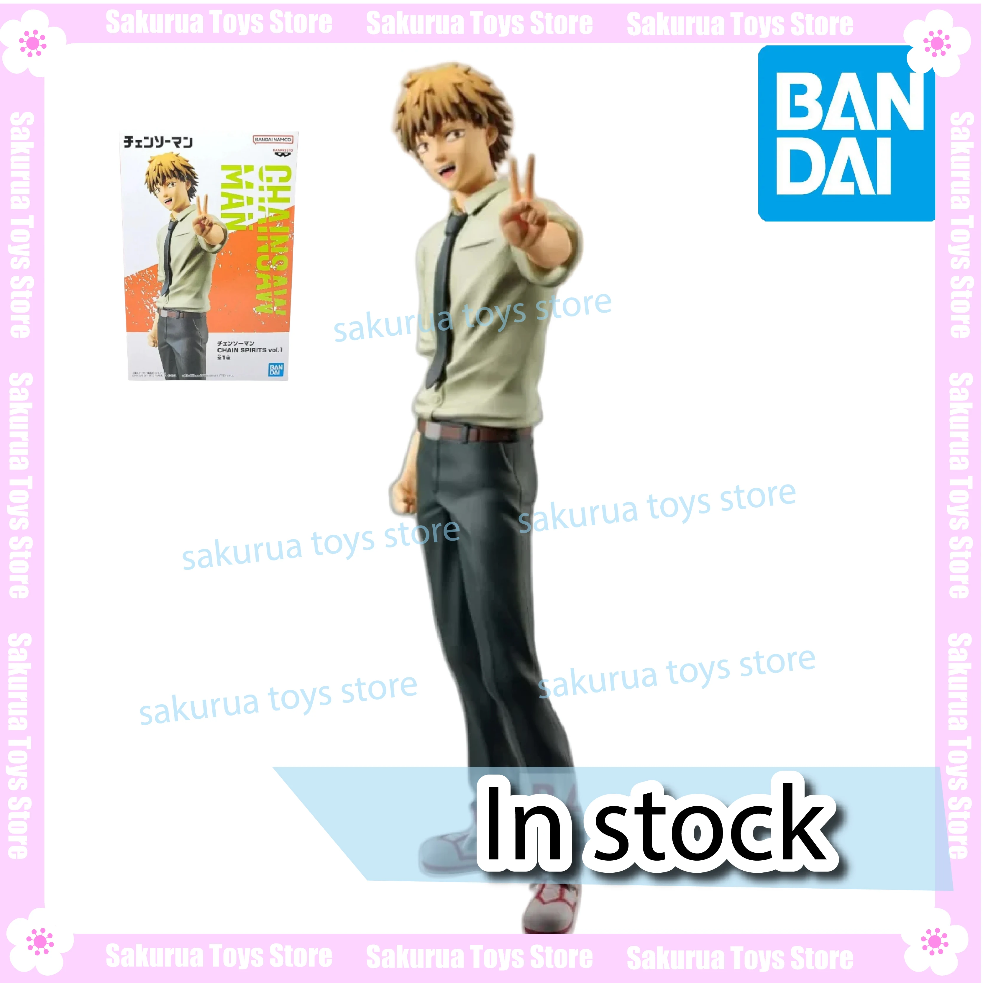 

В наличии Bandai Chain Saw Man Electricity Yodoji Chain Saw Man Demon Hunter Chain Saw Soul Scenery Action Doll Collection Gifts