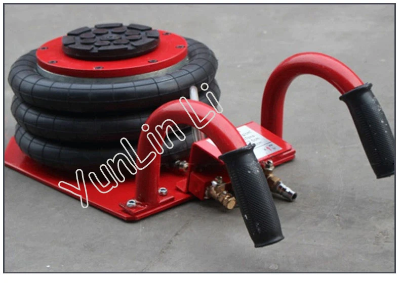 

3T Pneumatic Airbag Jack Pneumatic Jack white air pressure auto jack instrument of vehicle maintenance and repair