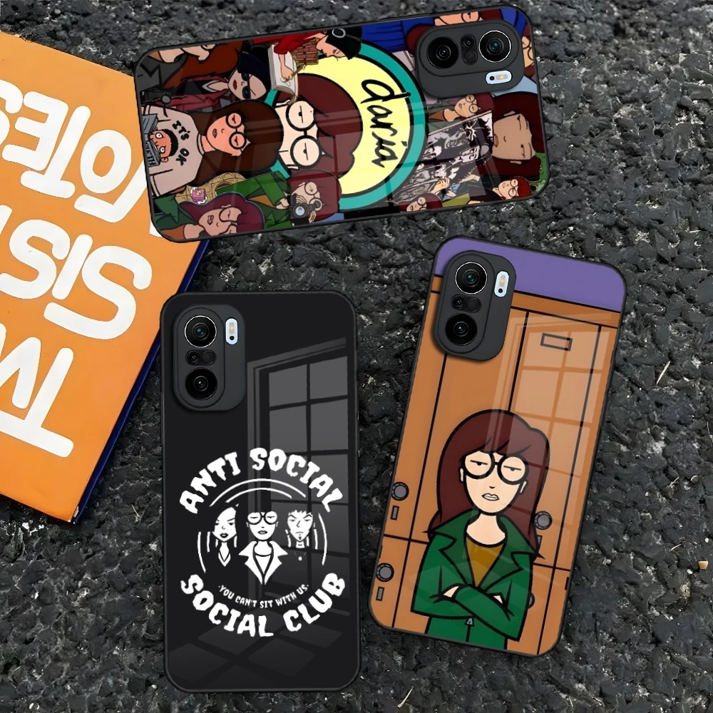 Funda de teléfono Anime D-Daria para Xiaomi 17 15 14 13 12 X Redmi Note 10 Mi 11 S Lite T Pro ultra glass Cover