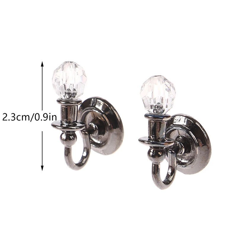 1 paio 1:12 lampada da parete in miniatura per casa delle bambole mobili per la casa modello arredamento giocattolo accessori per casa delle bambole