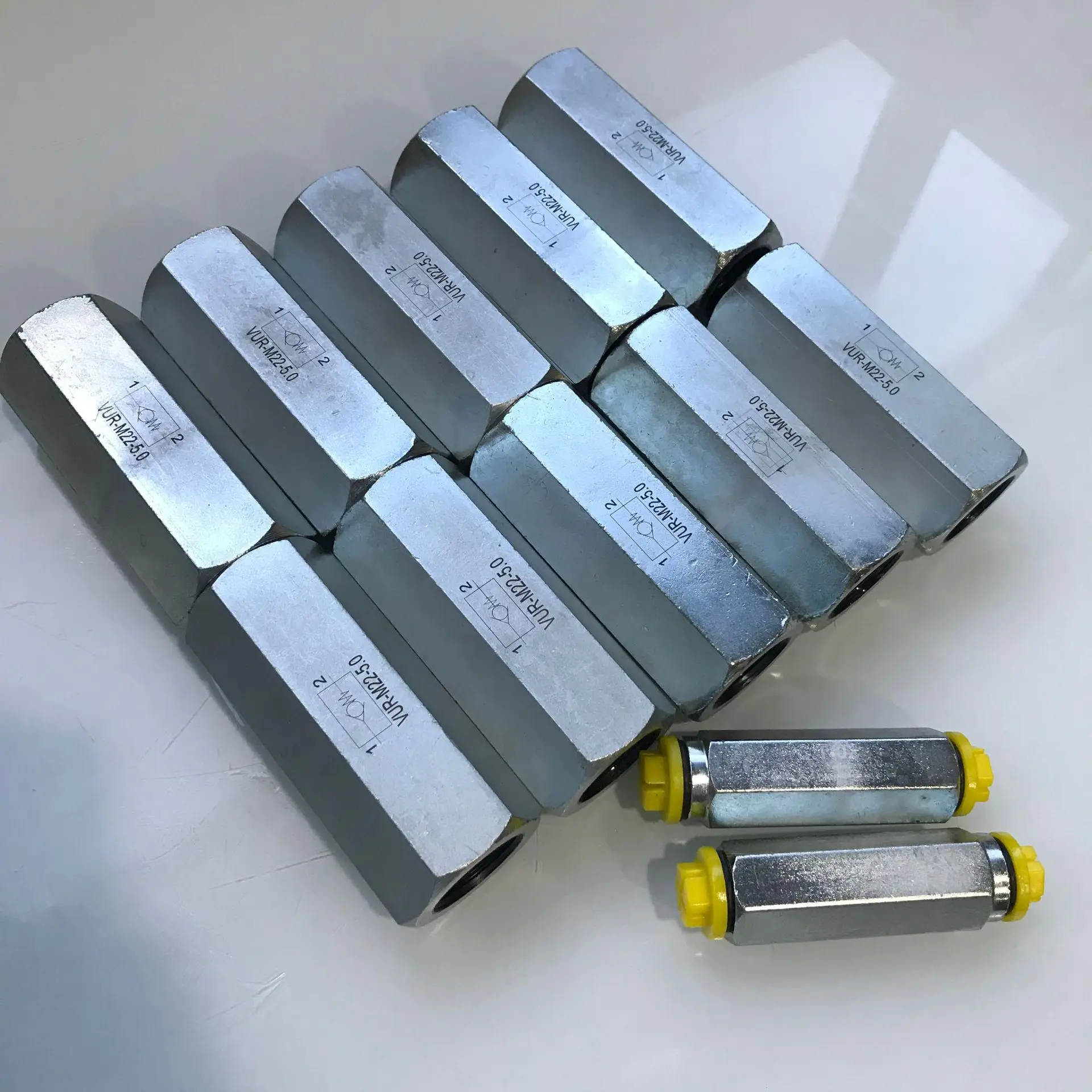 VUR Series In-line Hydraulic Check Valve / Back Pressure Valve 0.5bar 1bar 4.5bar 6bar