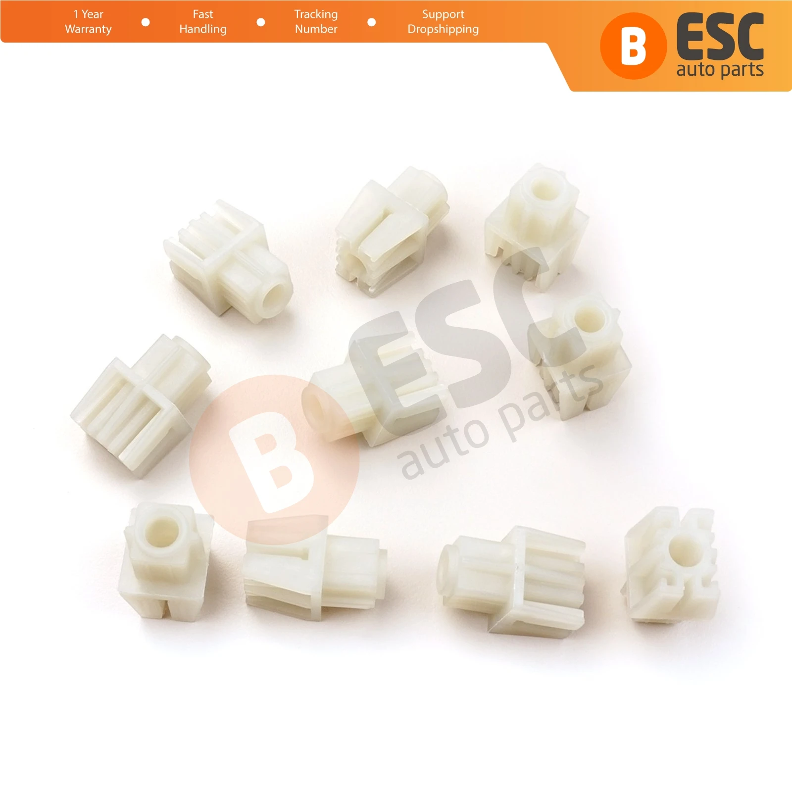 

ESC Auto Parts ECP056 10 Pieces Cable End Rope Dowel for Window Regulator Winder Mechanism Type BCP056 Fast Handling