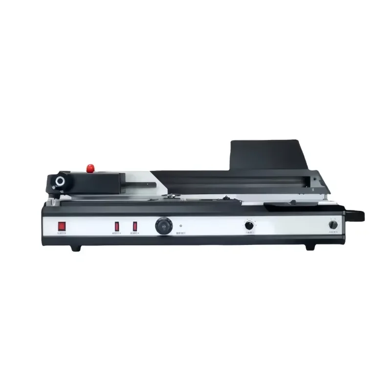 Desktop Hot Gluing Binder Wireless Manual Binding Machine Hot Melt Glue Binding Tool for Document File Books Notebooks