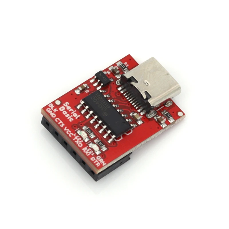 3.3 فولت 5 فولت نوع C USB إلى TTL المنفذ التسلسلي CH340C وحدة CH340 USB حافلة محول رقاقة #4