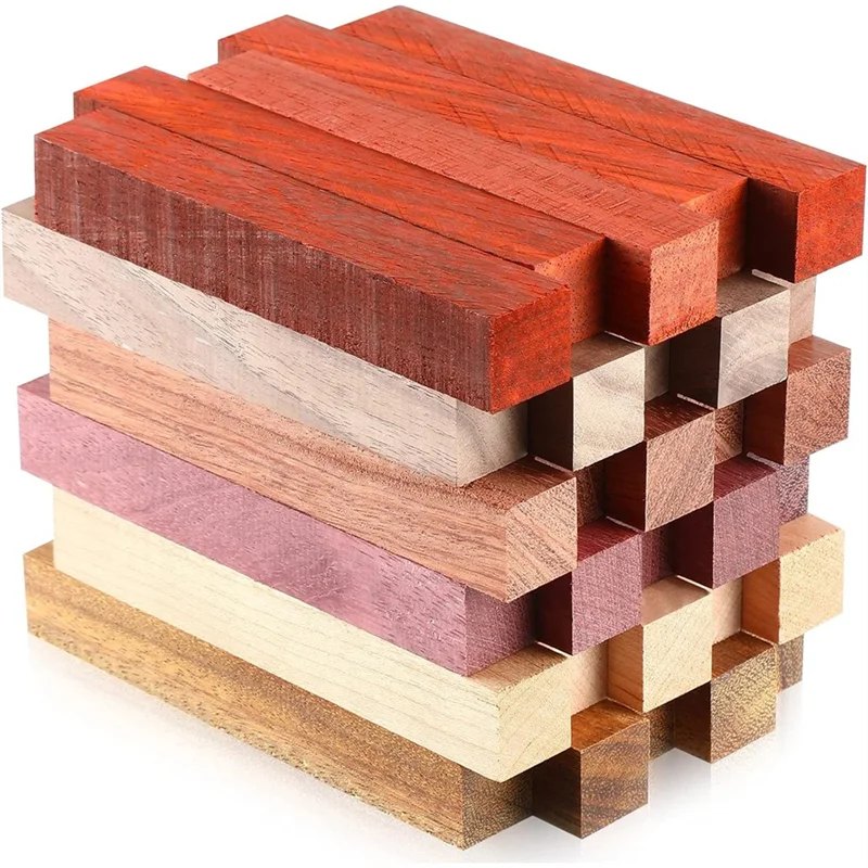 

ABDJ-Pen Turning Kit-For DIY Crafts, 30 Pieces Wood Blanks, 5 X 3/4 X 3/4 Inches, Includes Pen Turning Supplies