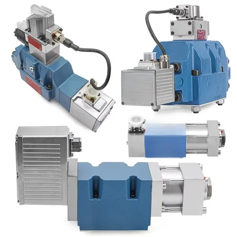 Hydraulic servo valve direct acting pilot