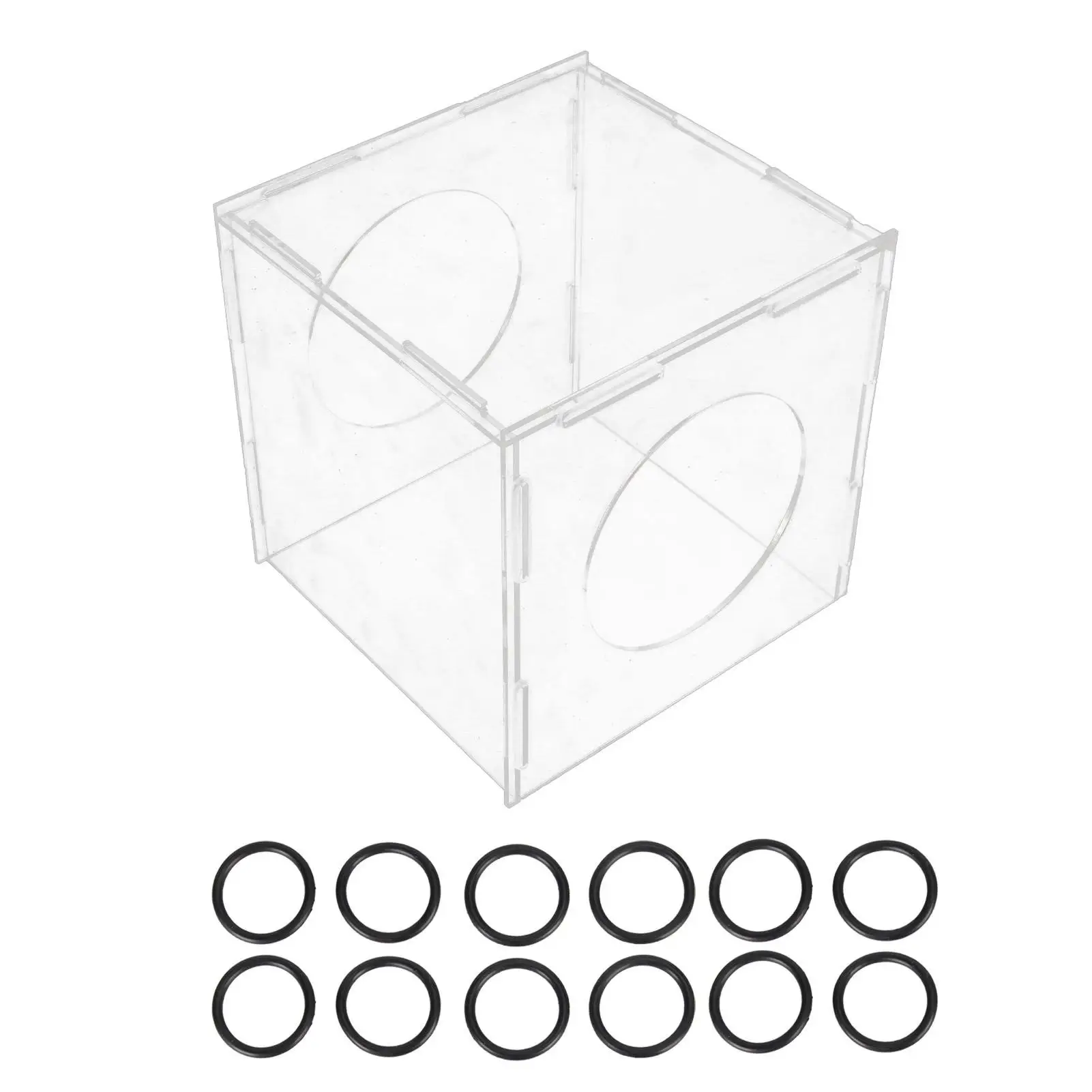 

Закрытая шлифовальная крышка пылесборника, акриловая, простая сборка, экономия места, съемный, износостойкий, прозрачный пылезащитный колпак для полировки