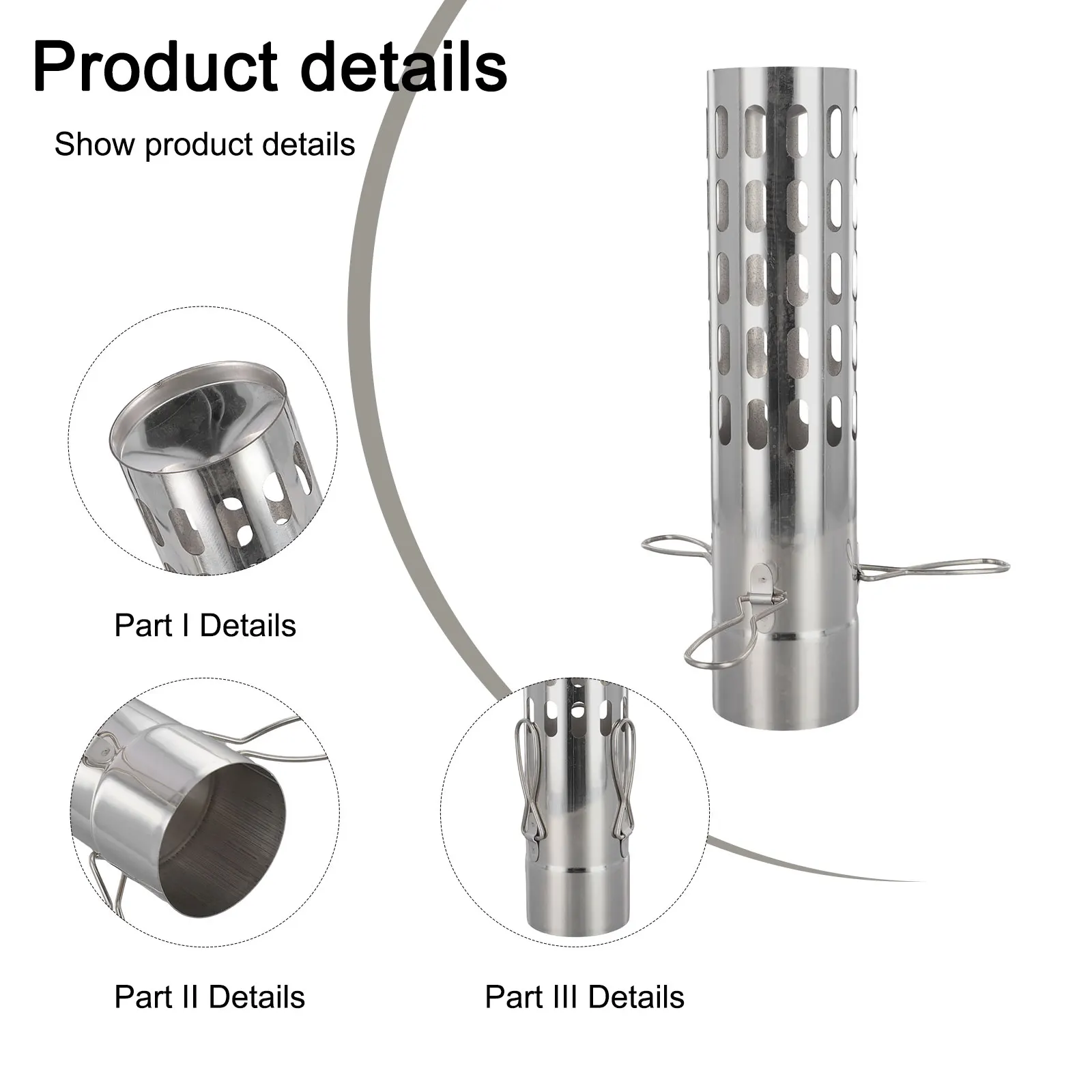 Stove Pipe Cap Chimney Pipe Cover For Outdoor Camping Wood Stove Heating Tent Chimney Pipe Cover Tight Connection