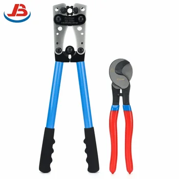 जेबी बैटरी केबल लग क्रिम्पिंग टूल 8, 6, 4, 2, 1, 1/0 AWG हेवी ड्यूटी वायर लग्स, बैटरी टर्मिनल, कॉपर लग्स विद वायर के लिए 8 best sales लग क्रिम्पिंग उपकरण - №4
