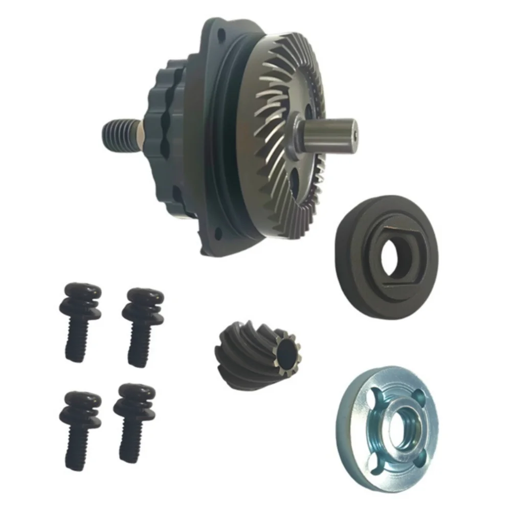 Grinder Repair Parts Angle Grinder Gears Carburized Steel Material Wear Resistant Design For Heavy-Duty Grinding