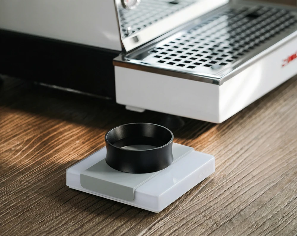 51/54/58mm Espresso-Dosiertrichter Magnetischer Kaffee-Dosierring Siebträger-Trichter Siebträger-Dosierring Barista-Werkzeuge – Detail 7