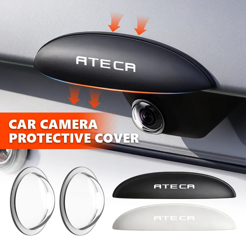 Cubierta para cámara trasera de coche, cubierta impermeable para lluvia, escudo impermeable para Leon Ateca Arona Ibiza Altea Cupra Formentor Ateca Terramar