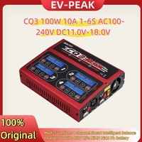 BGUAD CQ3 Smart Intelligent Balance Charger 100W 10A AC/DC Quad Channel Intelligent Balance Charger/Discharger for RC/FPV Parts