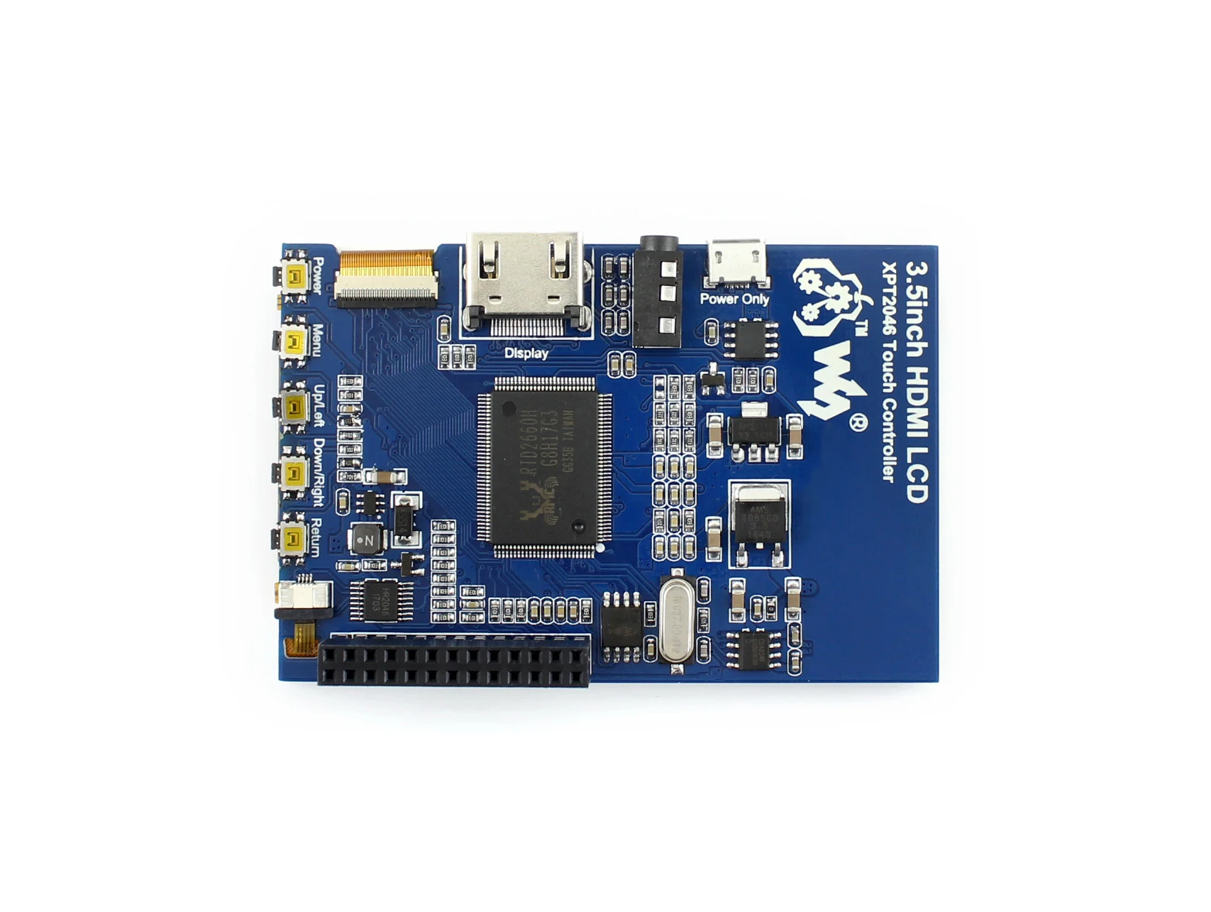 Waveshare 3.5inch Resistive Touch Screen LCD  Interface 480*320 Resolution Designed For Raspberry Pi