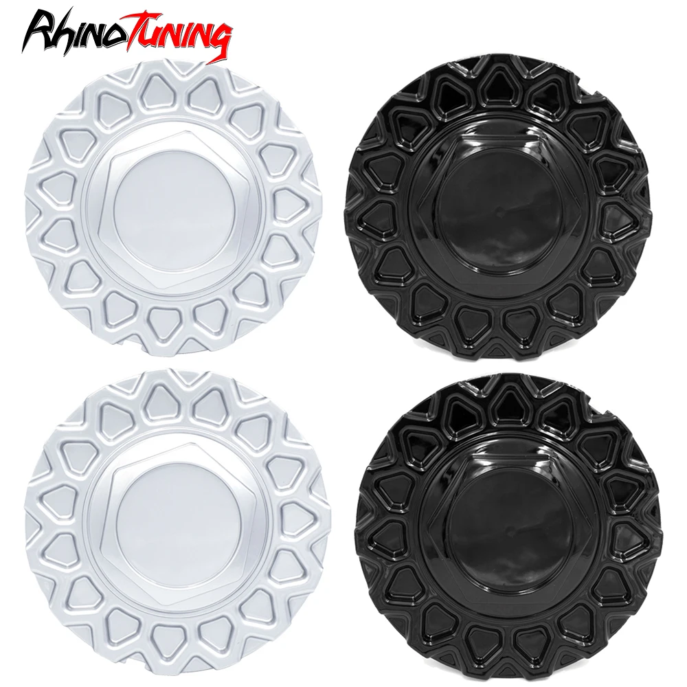 4pcs 152mm 142mm Car Wheel Center Caps For C102202 Rim Cover Dust  Modification Auto Accessories Silver Black