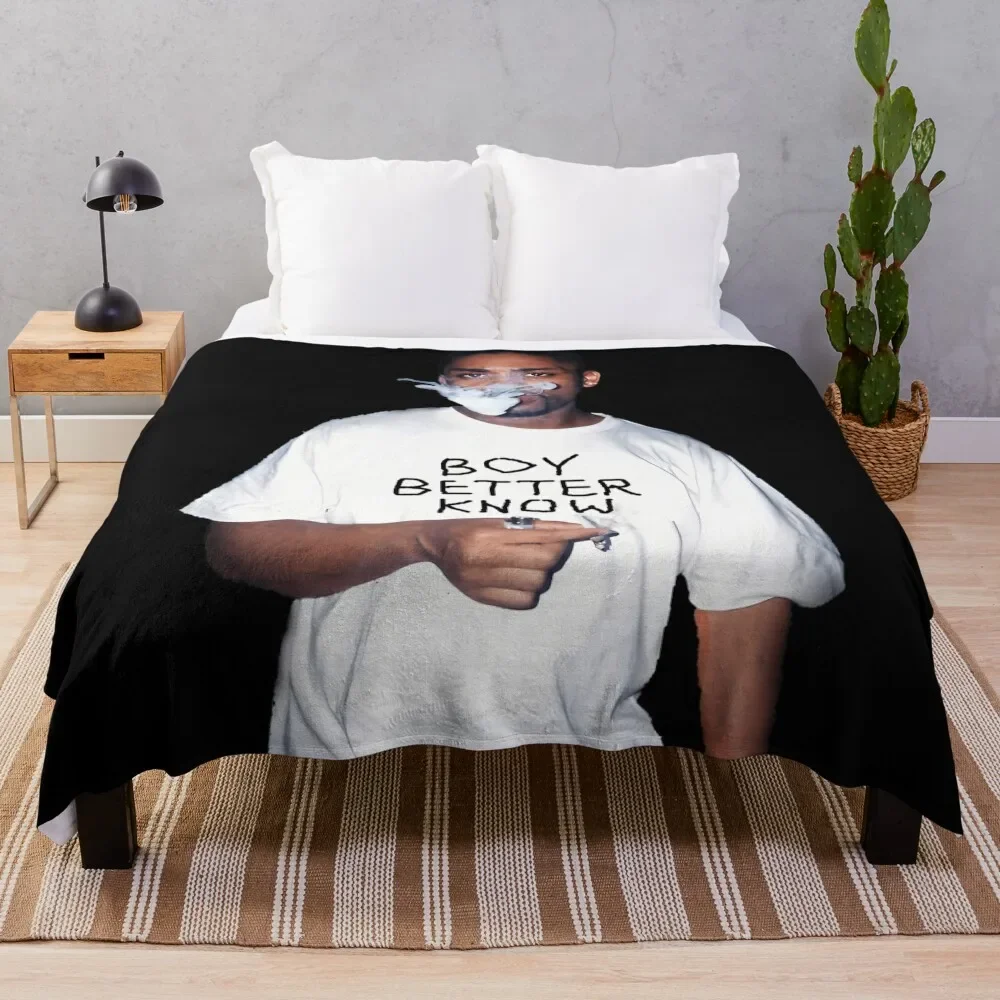 

Wiley aka Eskiboy - bbk Tee Throw Blanket blankets ands Blankets For Bed Blankets