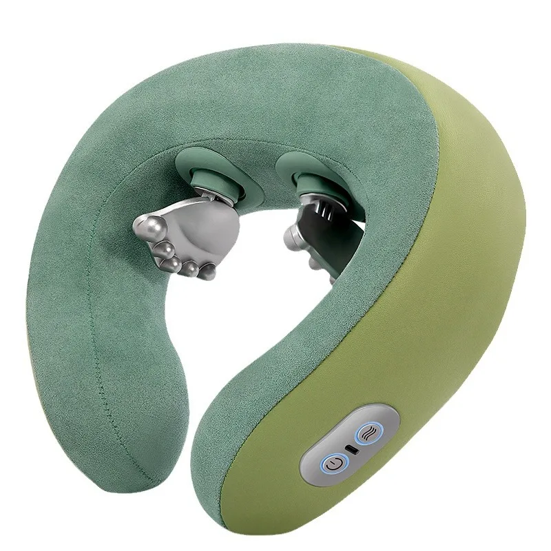 Desleep Cervical Spine Neck Massager with Mechanical Massage and Timing Function Massage Pillow N02