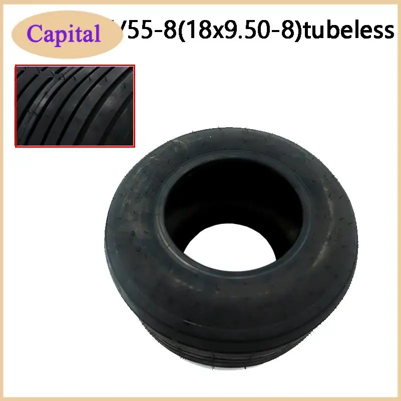 

225/55-8 18x9.50-8 Vacuum Tire 8 Inch Front Rear Wheel for Citycoco Electric Scooter Tubeless Tyre