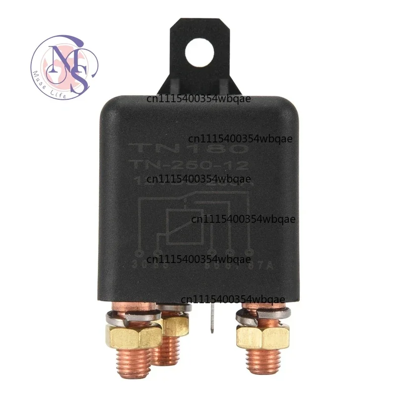 ZOCI-FOR-12V 250A Automotive Relay High Current Auto Relay Electronic Control Replacement Part