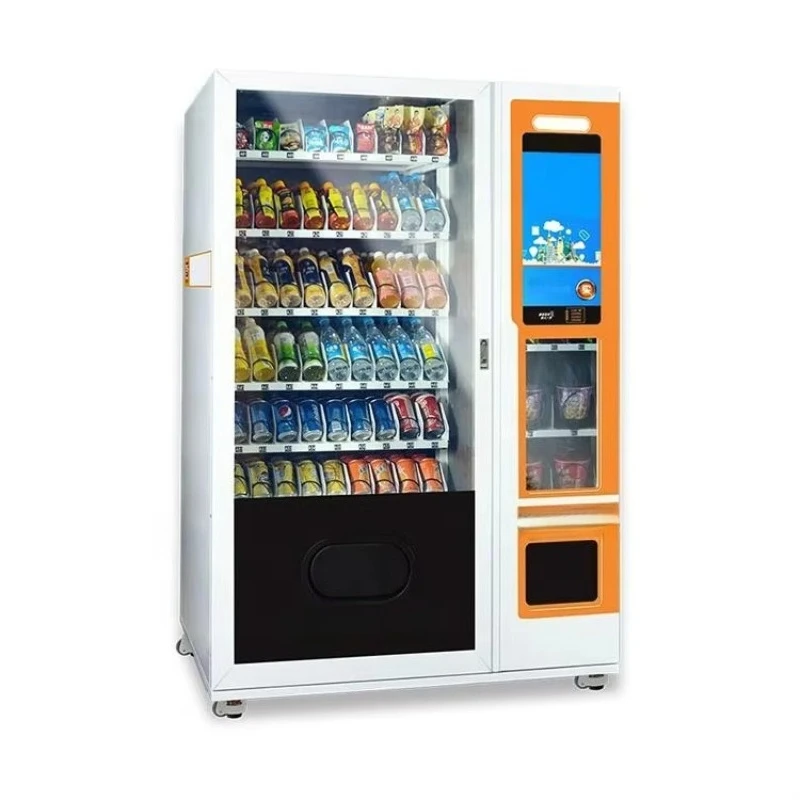 Customized Remote Management Snack Drink Vending Machine Automatic Smart Dispenser Real Time Inventory Check For Business Owner