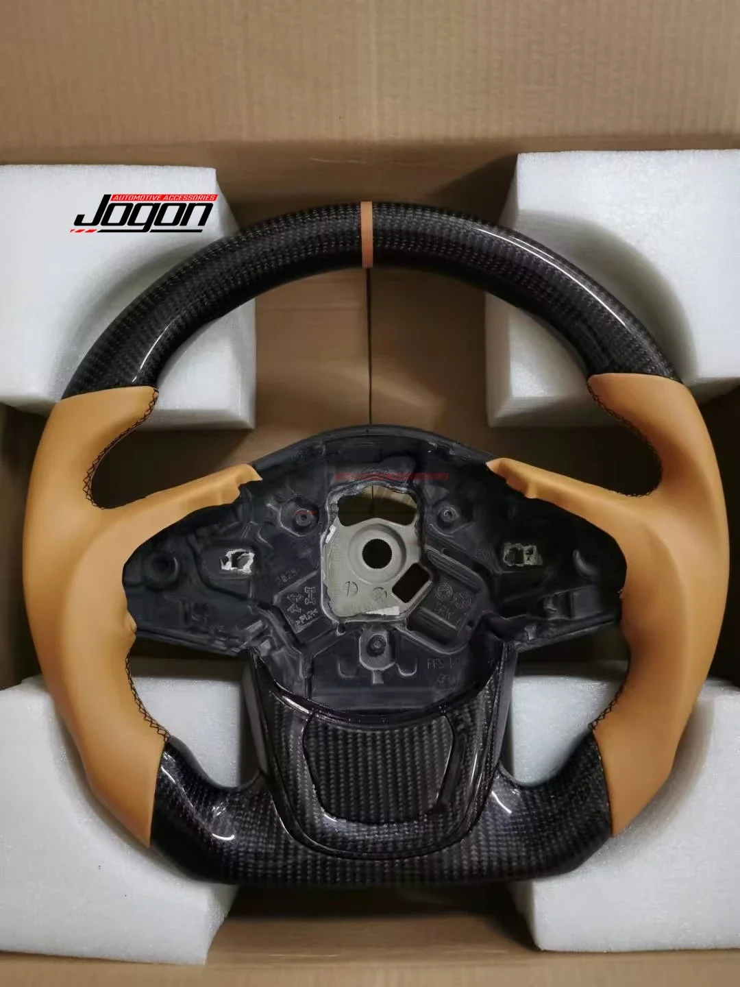탄소 섬유 맞춤형 자동차 핸들 교체용 토요타 수프라 2015-2024 가죽 또는 알루미늄 최고급 맞춤형 모델