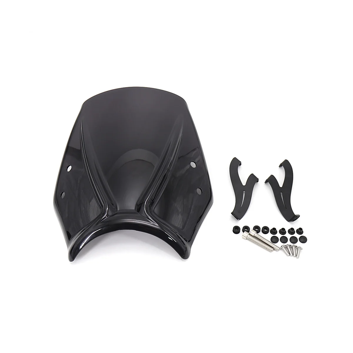 

Motorcycle Windshield Wind Deflector Windscreen Fairing Baffle Cover for Trident 660 Trident660 2021