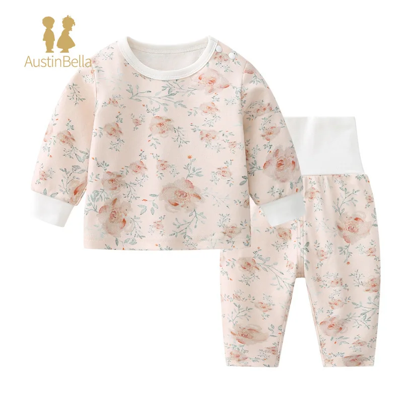 Autumn Baby Clothes Set Newborn Baby Boys Girls Clothing Set Comfortable Cotton Tops and Pants Suit Children's Clothing Pajamas