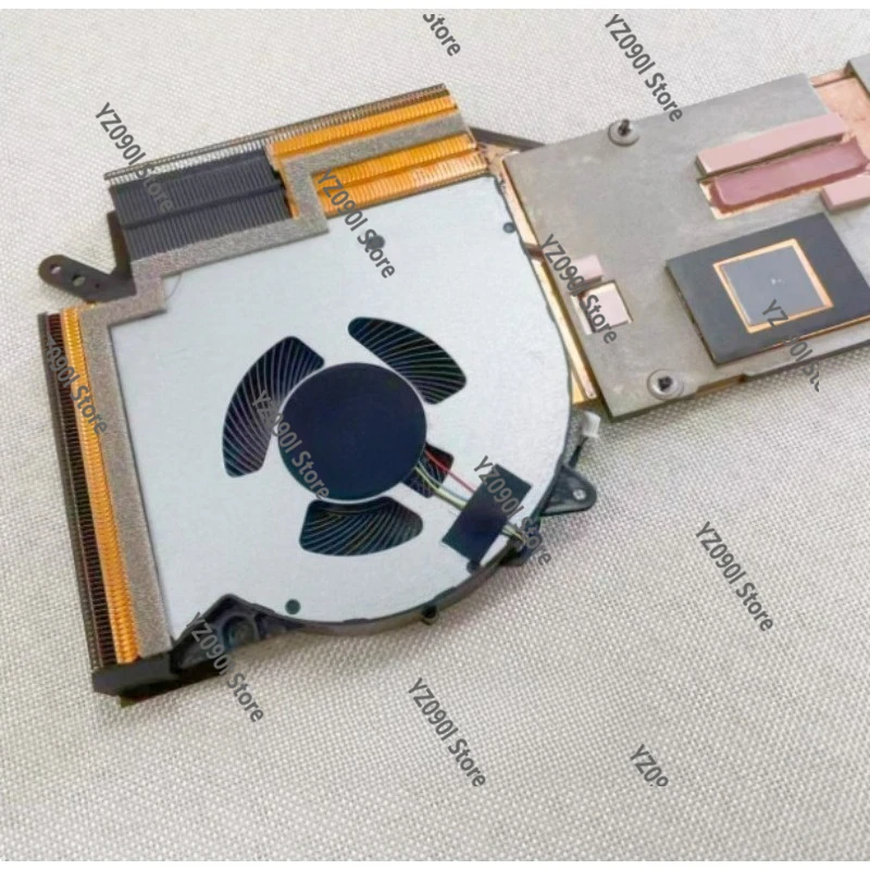 مروحة تبريد وحدة المعالجة المركزية الأصلية 5H40S20293/294/295 لـ Legion 7 16ACHg6 82K6 10V وحدة حرارية للكمبيوتر المحمول المبرد