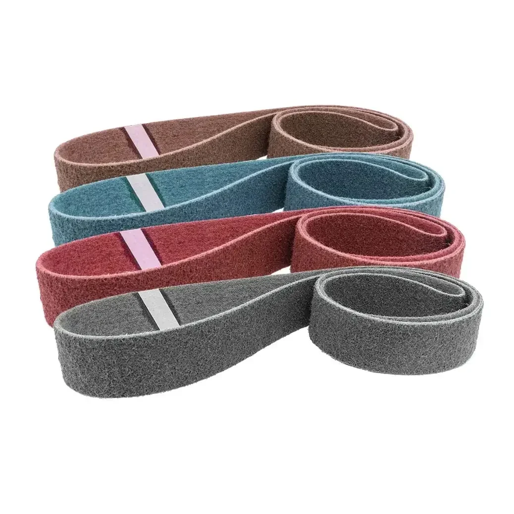 Abrasives Surface Conditioning Kit - (Coarse, Medium, Very Fine, Ultra Fine) Non-Woven Belts (1 Each)