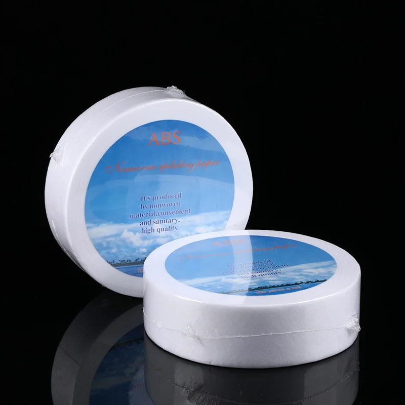 50m/100m Roll Nonwoven Wax Strips For Men Women Hair Removal Cloth Epilator Wax Paper for Bikini Leg Arm Body High Quality